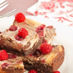 Raspberry Cheesecake Brownies