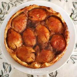 Vanilla-Spiced Caramel & Pear Tart