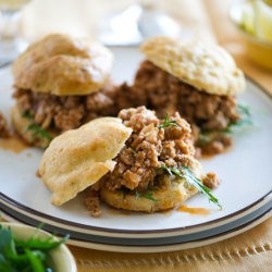 Turkey Joes On Gluten Free Rolls