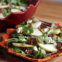 Harvest Salad with Pears & Figs