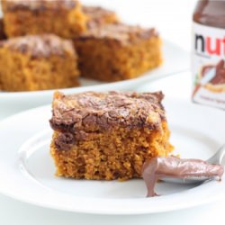 Pumpkin Nutella Cake