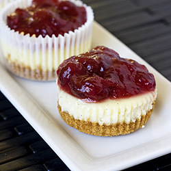 Mini Vanilla Bean Cheesecakes