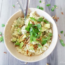 Couscous Avocado Salad