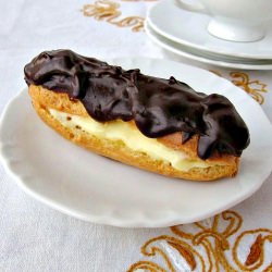 Almond Cream Éclairs