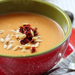 Pumpkin Chestnut Cream Soup