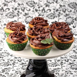 Chocolate Mint Cupcakes