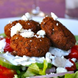 Israeli Falafel Salad
