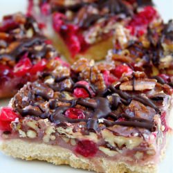 Cranberry Turtle Bars
