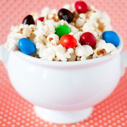 Homemade Popcorn with Candy