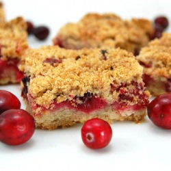 Cranberry Crumb Bars