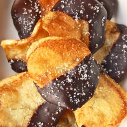 Salted-Choco Dipped Chips