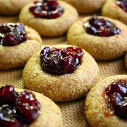 Egg-Free Cranberry Thumbprints