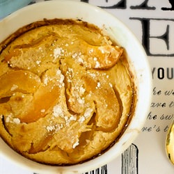 Gluten-Free Coconut Mango Clafoutis