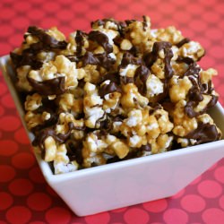 Caramel Corn with Chocolate