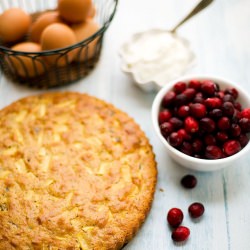 Apple, Cranberry, Pecan Torta