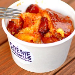 Bacon Caramel Bread Pudding
