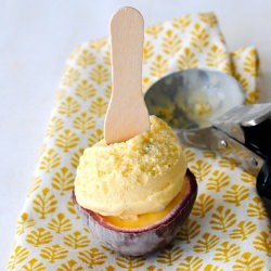 Passionfruit Ice Cream
