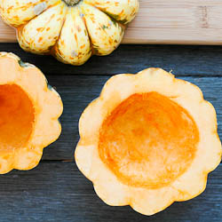 How to Stuff Winter Squash
