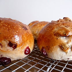 Cranberry-Walnut Rolls