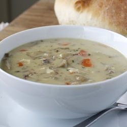 Creamy Chicken and Wild Rice Soup
