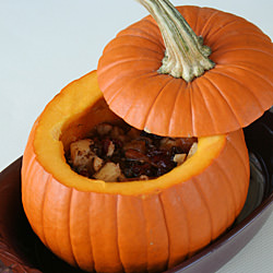 Sweet Stuffed Pumpkin