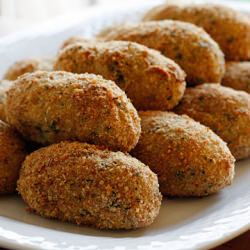 Baked Turkey Croquettes