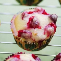 Lemon Cranberry Muffins