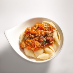 Sausage & Carrot Pasta