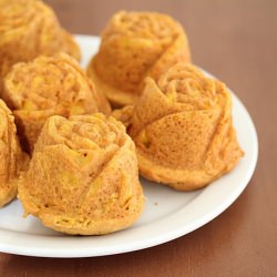 Sweet Potato Cupcake Roses