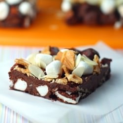 No Bake Frozen S’More Bars