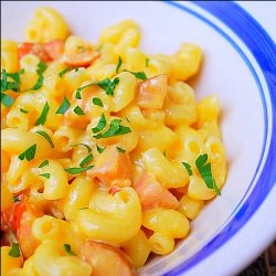 Cheesy Meaty Mac & Cheese