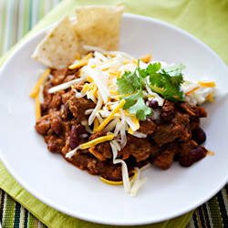 Nigella’s Chocolate Chip Chili