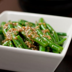 Green Beans w/ Sesame Dressing