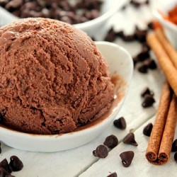 Mexican Spiced Chocolate Ice Cream
