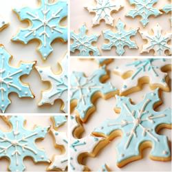 Snow Flake Butter Cookies