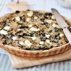 Kale and Carrot Tart