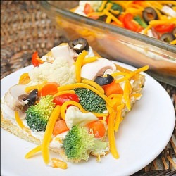 Garden Veggie Pizza Squares