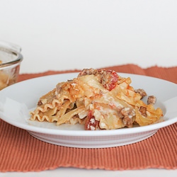 Sloppy Lasagna
