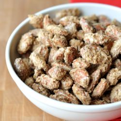 Candied Cinnamon and Sugar Almonds