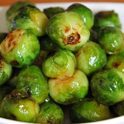 Glazed Brussel Sprouts