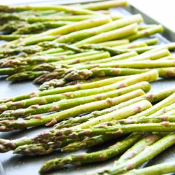 Baked Balsamic Asparagus