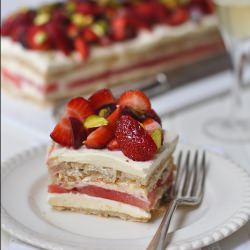 Strawberry & Watermelon Cake