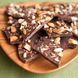 Sweetener Free Chocolate Bark
