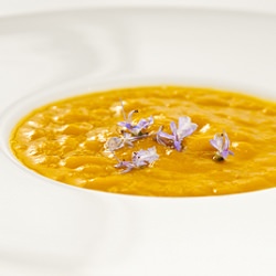 Pumpkin Soup with Bacon