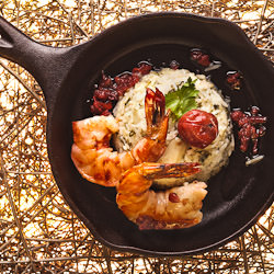 Shrimps in Umeboshi Butter