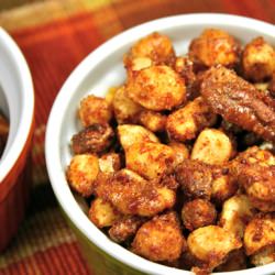 Sweet & Spicy Cocktail Nuts