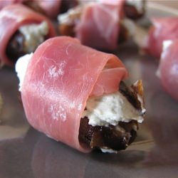 Prosciutto-Wrapped Stuffed Dates