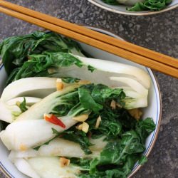 Spicy Stir-Fry Bok Choy
