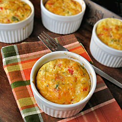 Ham, Egg and Cheese Cups