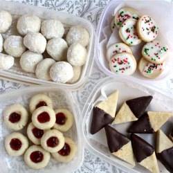 Shortbread, 1 recipe, 4 cookies